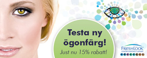 15% på Freshlook-sortimentet!