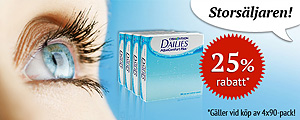 25% rabatt på Focus Dailies AquaComfort Plus!