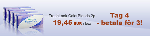 FreshLook ColorBlends - Tag 4 betala för 3!