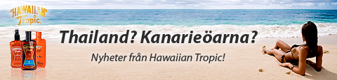 Gåva vid köp av 2 produkter från Hawaiian Tropic
