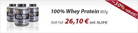 Just nu! Twinlab 100% Whey Protein 907g för endast 26,10 EUR!