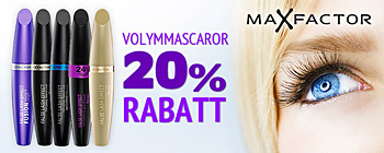 Max Factor False Lash Effects mascaror - 20% rabatt!
