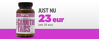 L-Carnitin tabs - Nu 23 eur (rek 30 eur)!