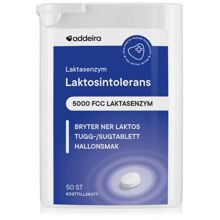Addeira Laktasenzym 50 tabletter