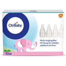 10 st/paket - Otri-Baby engångsfilter till nässug 10st