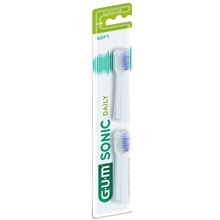 2 st/paket - GUM ActiVital Sonic Refill White
