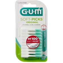 100 st/paket - GUM Soft-Picks Regular/Medium