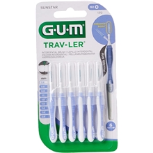 6 st/paket - GUM Travler violet 0,6 mm 6st/paket