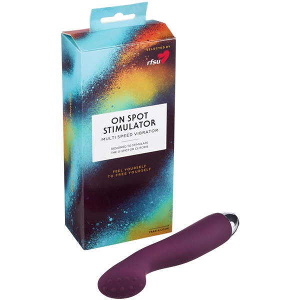 RFSU On Spot Stimulator Multi Speed Dildo (Bild 2 av 2)