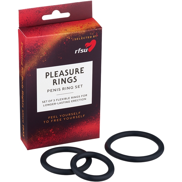 RFSU Pleasure Rings Penis Ring Set (Bild 2 av 2)
