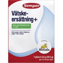 Semper Vätskeersättning+ 7 påse(ar)
