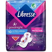 Libresse Goodnight Ultra Large 10 st