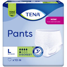 TENA Pants Discreet L 10st