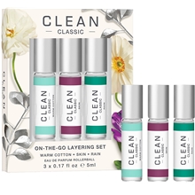 Clean Fragrance Layering Trio Gift Set