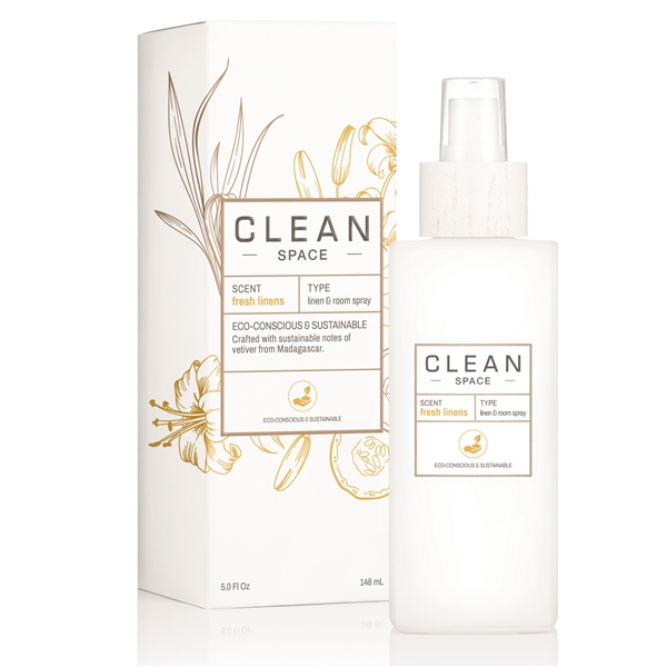 Clean Space Fresh Linens Room Spray (Bild 3 av 3)