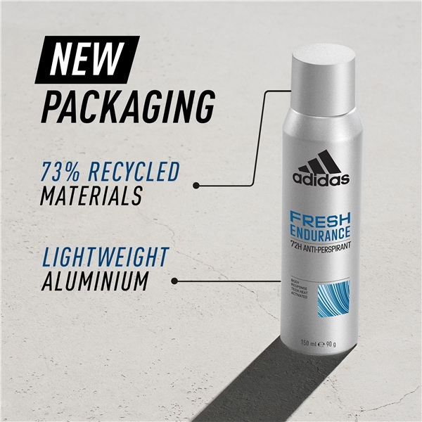 Adidas Fresh Endurance - 72H Antiperspirant Spray (Bild 2 av 4)