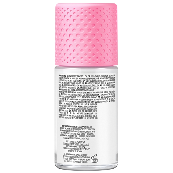 Adidas Control 48H AntipPerspirant For Her Roll-On (Bild 2 av 4)