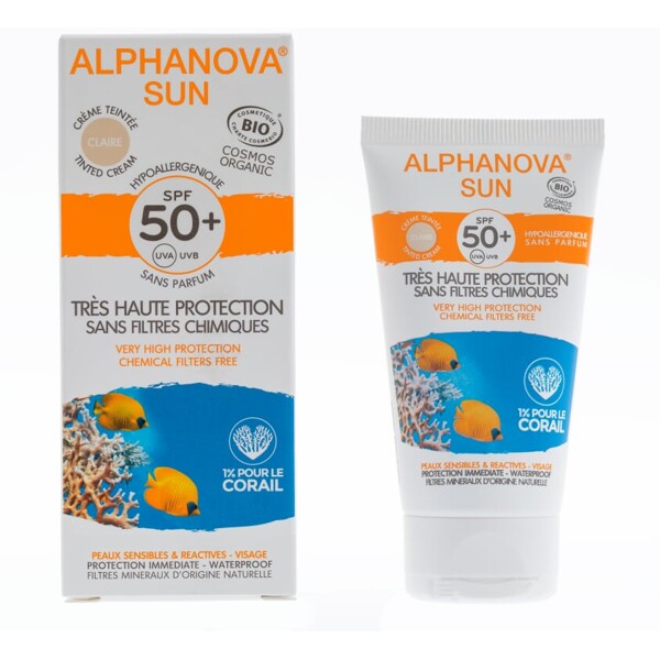 Alphanova Sun Spf 50+ Tinted Cream (Bild 1 av 3)