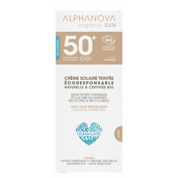 Alphanova Sun Spf 50+ Tinted Cream (Bild 3 av 3)