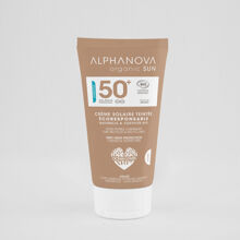 50 gram - Doré - Alphanova Sun Spf 50+ Tinted Cream