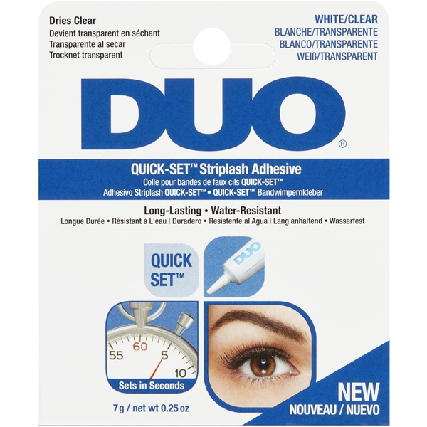 Ardell DUO Clear Quick Set Striplash Adhesive (Bild 2 av 2)