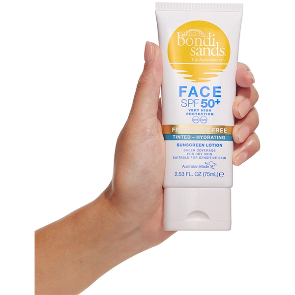 Bondi SandsSPF 50+ Hydrating Tinted Face Lotion (Bild 2 av 5)