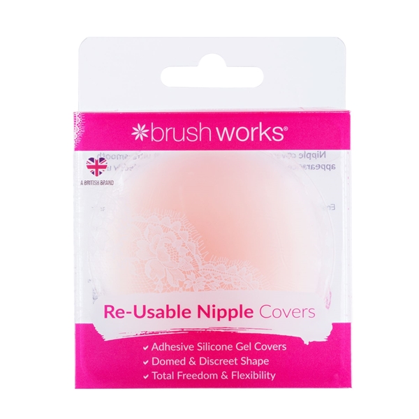 Brushworks Reusable Silicone Nipple Covers