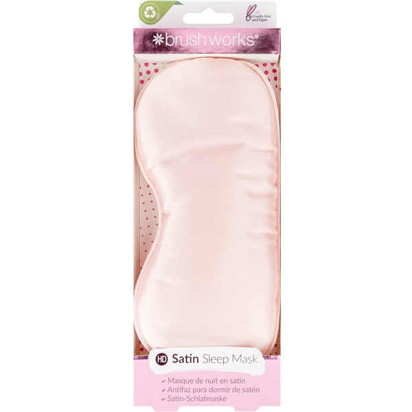 Brushworks HD Satin Sleep Mask (Bild 1 av 2)