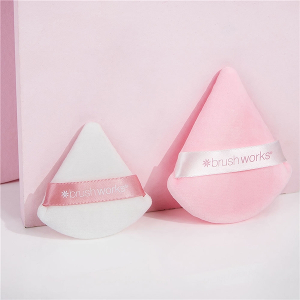 Brushworks Triangular Powder Puff Duo (Bild 3 av 4)