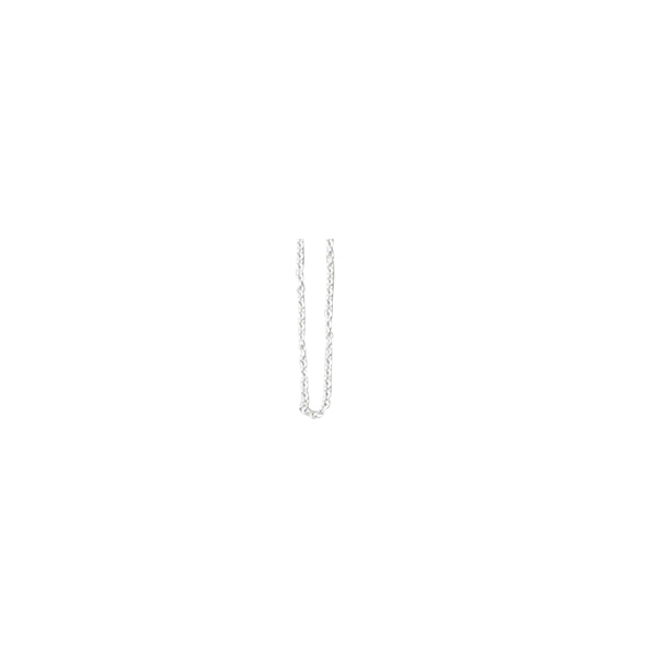Design Letters Necklace Chain 45 cm Silver (Bild 1 av 2)