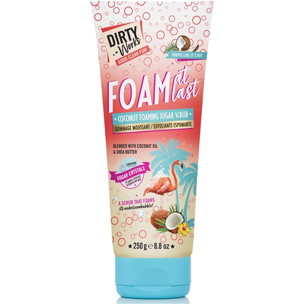 Dirty Works Foam At Last Coconut Foaming Scrub