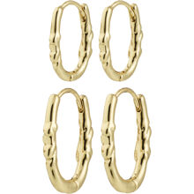 13254-2053 SENSE Hoop Earrings 2-In-1 Set