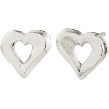 26261-6003 Iris Stud Earrings Silver Plated