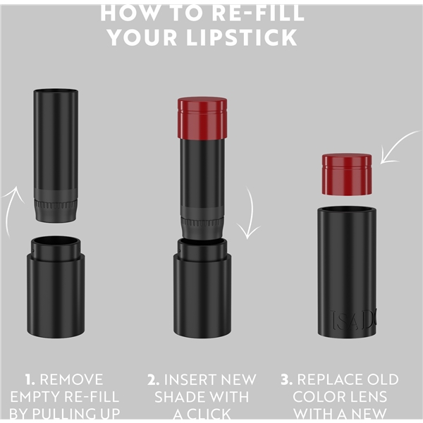 IsaDora The Perfect Moisture Lipstick Refill (Bild 5 av 5)