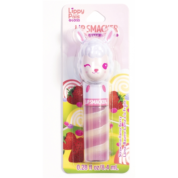 Lippy Pals Gloss Straw-ma-llama Berry