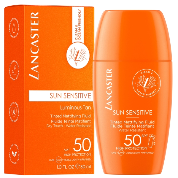 Lancaster Sun Sensitive Tinted Matte Fluid SPF 50 (Bild 2 av 3)