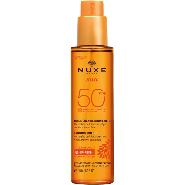 Nuxe Tanning Sun Oil SPF 50 (Bild 1 av 9)