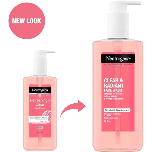 Clear & Radiant Face Wash with Vitamin C (Bild 2 av 2)