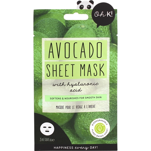 Oh K! Avocado Sheet Mask (Bild 1 av 2)