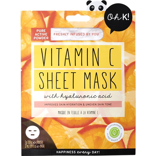 Oh K! Vitamin C Sheet Mask (Bild 1 av 2)