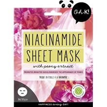 34 ml - Oh K! Niacinamide Sheet Mask