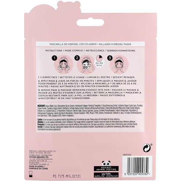 Oh K! Collagen Hydrogel Mask (Bild 3 av 4)