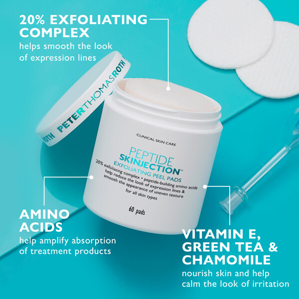 Peptide Skinjection Exfoliating Peel Pads (Bild 3 av 4)