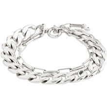 10211-6002 Compass Silver Plated Bracelet