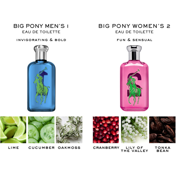Big Pony Blue 1 For Men - Eau de toilette (Bild 3 av 3)