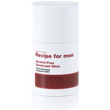 75 ml - Recipe for Men Alcohol Free Deodorant Stick