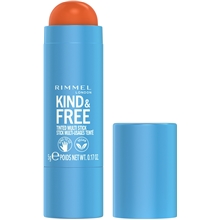 5 gram - No. 004 Tangerine Dream  - Rimmel Kind & Free Multi Stick