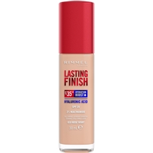 30 ml - No. 010 Rose Ivory  - Rimmel Lasting Finish 35 HR Foundation