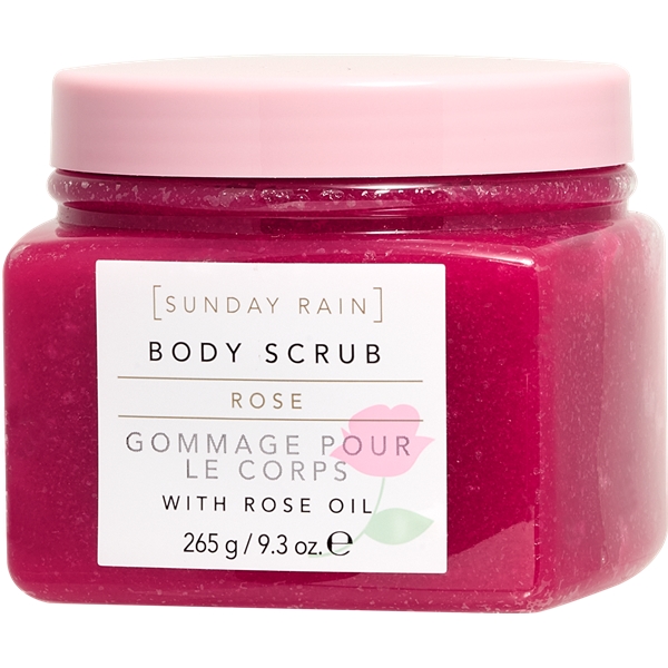 Sunday Rain Rose Body Scrub (Bild 2 av 3)