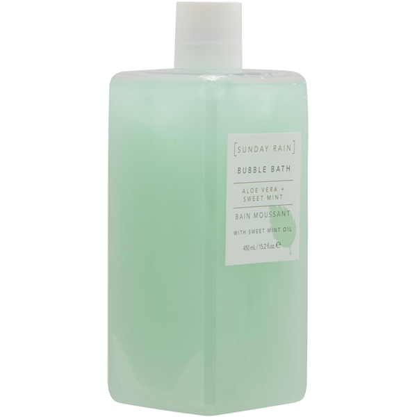 Sunday Rain Aloe & Sweet Mint Bubble Bath (Bild 2 av 3)